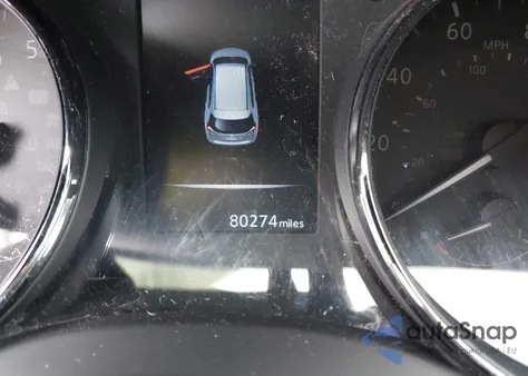 2017 Nissan Rogue Sv z USA, uszkodzony, nr VIN KNMAT2MV4HP595130